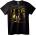 NOONEBRAND Тениска с лого на America Band - 2XL, Black