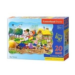 Castorland Puzzle 20 pcs. MAX Big Turnip