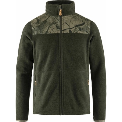 Fjällräven pánska mikina Lappland Fleece Laurel Green / Green Camo