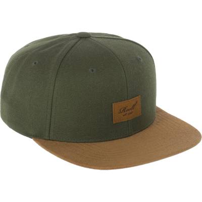 Reell Шапка с козирка Reell Suede Cap - Dark Olive - размер One Size (204-6299-0311)
