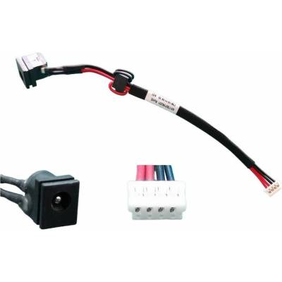 Emeru Napájací konektor DC Toshiba Satellite C650 C650D C655 C655D L650 With Cable 4 Pin