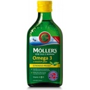 Doplnky stravy Möller's Omega 3 rybí olej citrón 250 ml