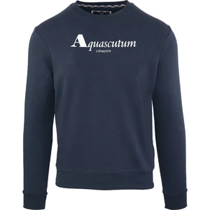 Aquascutum Блуза Aquascutum Men's Roundnk Sweat Crew Sweatshirt - Navy