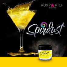 Roxy and Rich Metalická farba na nápoje Spirdust yellow 1,5 g