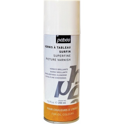Pebeo lak na olejomaľby v spreji 200 ml lesklý