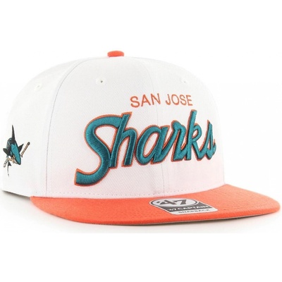 '47 SCRIPT SIDE TWO TONE San Jose Sharks WH Biela San Jose Sharks