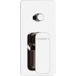 SAPHO Spy - Душ-смесител за вграждане с корпус, 2 изхода, хром PY42 (PY42)
