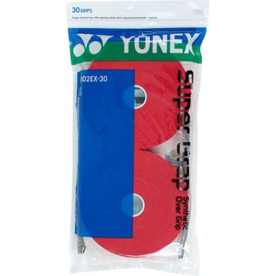 Yonex Покривен грип Yonex Super Grap 30P - red