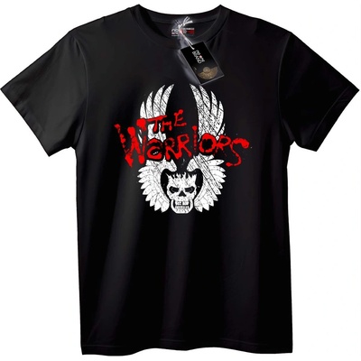 NOONEBRAND Тениска The Warriors с череп - 2XL, Black