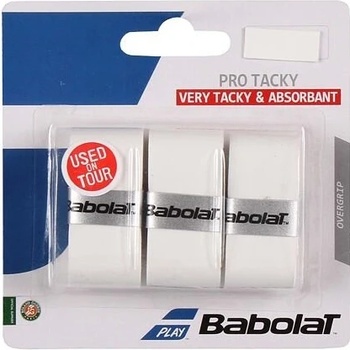 Babolat Pro Tacky 3ks bílá