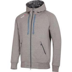 Ocun Мъжки суичър Ocun Hoodie Zipper Hoodie - Grey Paloma / Excalibur - размер XL (017-3391-0214)