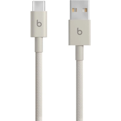 Beats MDGJ4EE/A Woven opletený nabíjecí a datový USB-A na USB-C 5m šedý