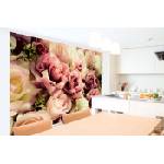 DIMEX ART Самозалепваща се флизелинова фототапета стари рози 375 x 250 см