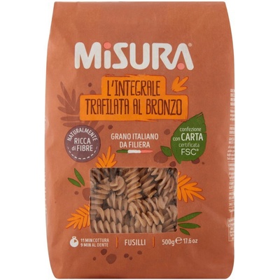 Misura kompostovateľné celozrnné Fusilli 0,5 kg
