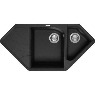 ELLECI EGO CORNER Full black – Hledejceny.cz