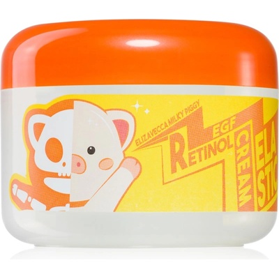 Elizavecca Milky Piggy EGF Elastic Retinol Cream дълбоко регенериращ нощен крем с ретинол 100ml