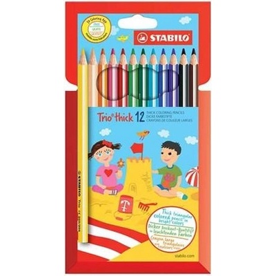 Stabilo 252930 Trio 12 farieb