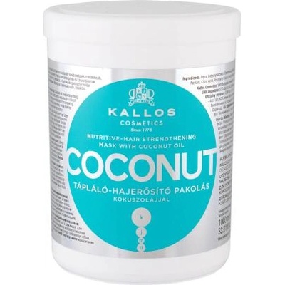 Kallos Coconut подхранваща маска за коса 1000 ml за жени