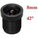 Secutek 8мм обектив M12x0.5 - 42° Обективи