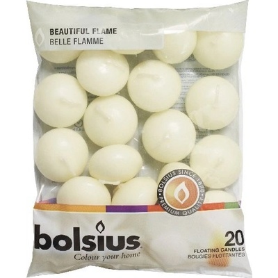 Bolsius Plovoucí slonová kost 20 ks – Zboží Dáma