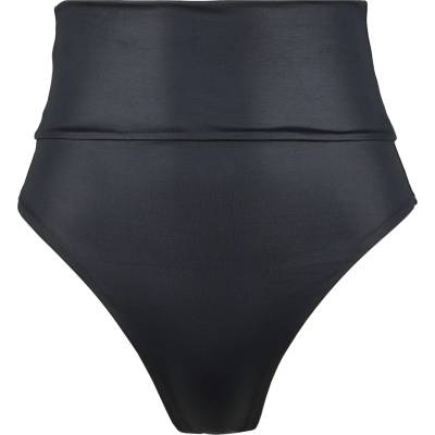Seafolly Дамско бикини долнище Seafolly Women's Soleil Roll Top High Rise Pant Bikini bottom - Black - размер 34 (EU) (150-4279-0112)