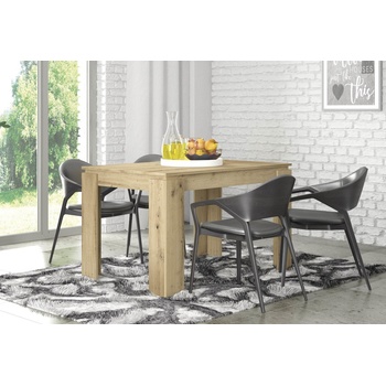 Голд - Аполо Разтегателна трапезна маса ЛЕО дъб артизан