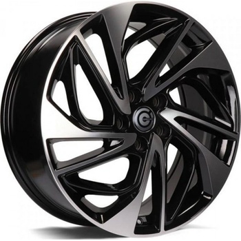 Carbonado Atlantic 7,5x18 5x114,3 ET51 black front polished