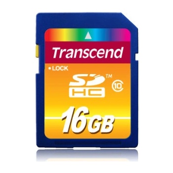 Transcend SDHC 16 GB Class 10 TS16GSDHC10