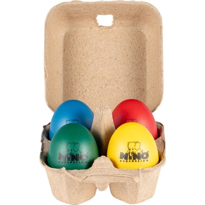 NINO Percussion NINOSET20 Egg Shaker Box - 4 Pcs