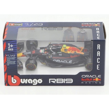Bburago RACE Formula F1 Red Bull Racing RB19 2023 11 Sergio Pérez 1:43