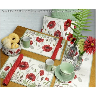 Sander Poppy Meadow behúň 32x96cm