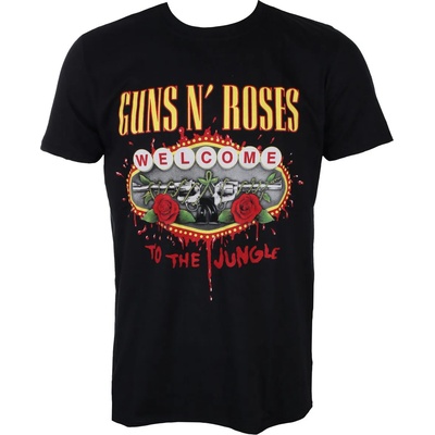 ROCK OFF тениска метална мъжки Guns N' Roses - Добре дошли To Джунглата - ROCK OFF - GNRTS28MB