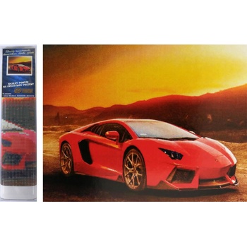 Image 1 of Norimpex - Puzzle Diamond Painting Red sports car 30x40cm - 1 - 39 piese