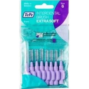 La Estepeña Interdental brushes Tepe Lilac Supersoft (8 Pieces)