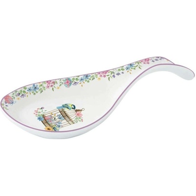 Easy Life Porcelánová odkládací lžíce na vařečky Spring Bloom