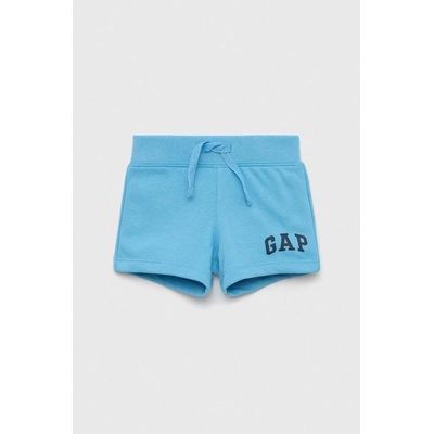 Gap Детски къси панталони gap в синьо с принт с регулируема талия (610707.toddler.boy.kn.w)