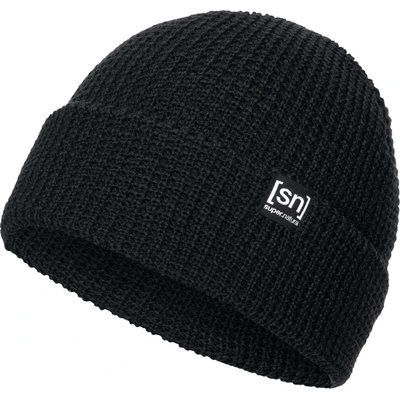 Zimní merino čepice City Beanie Jet Black