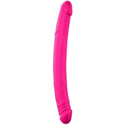 Real Double Do Dvojité dildo Růžové Růžový