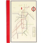 Rex London Тетрадка 60 стр. A6 Heritage Tube Map - Rex London (30447)