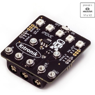 Kitronik Servo:Lite Board for BBC micro:bit