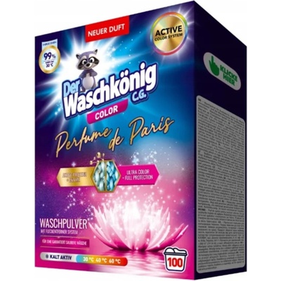 Waschkönig Color Parfume de Paris prací prášok 100 PD 6 kg
