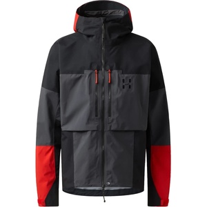 Haglöfs Мъжко водоустойчиво яке Haglöfs Spitz GTX Pro II Jacket Waterproof jacket - Magnetite / True Black - размер XXL (002-3540-0215)