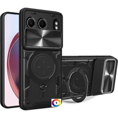 OnePlus Nord 4 5G Удароустойчив CD Texture Sliding /Camshield Magnetic Holder Калъф и Протектор