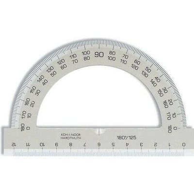 Úhloměr Koh-i-Noor 180/125 barevný