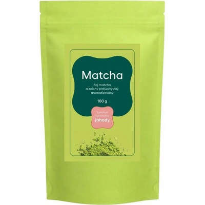 Oxalis Matcha s příchutí jahody 100 g