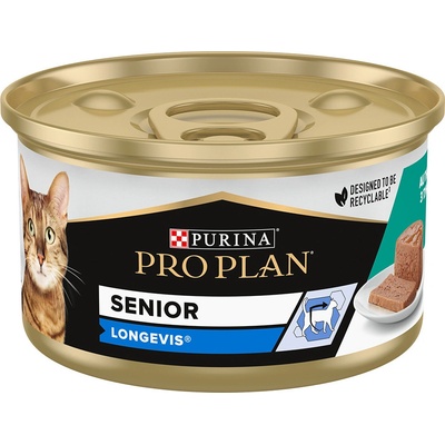 Pro Plan Cat Senior Longevis tuňák 24 x 85 g