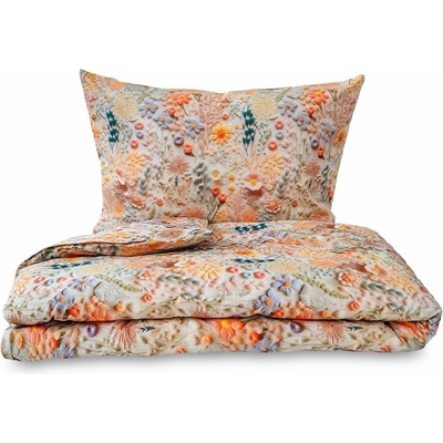 Kvalitex 5D obliečky Poľné kvety 240x220 2x70x90
