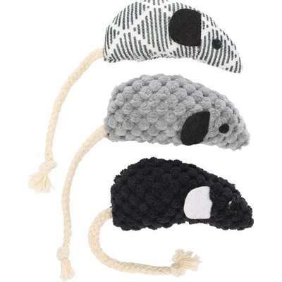 Flamingo plyš Mozza myšky 4 cm 3 ks