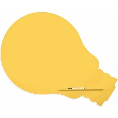 ROCADA Skin Shape Idea 6460-1023 tvar žárovky, 115 x 75 cm žlutá dopravní RAL 1023