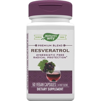 Nature's Way Resveratrol 60 kapslí